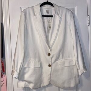 A New Day Women's White Blazer size Medium